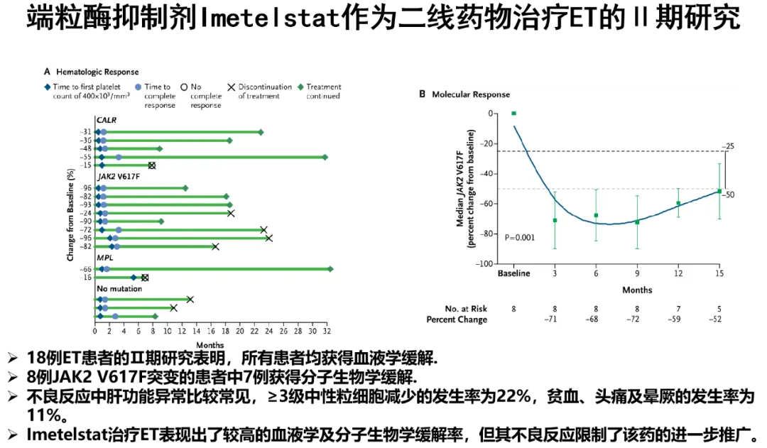 专家讲座 | 张磊教授分享原发性血小板增多症（ET）的诊治进展  ——ET的临床表现、预后判断及治疗进展